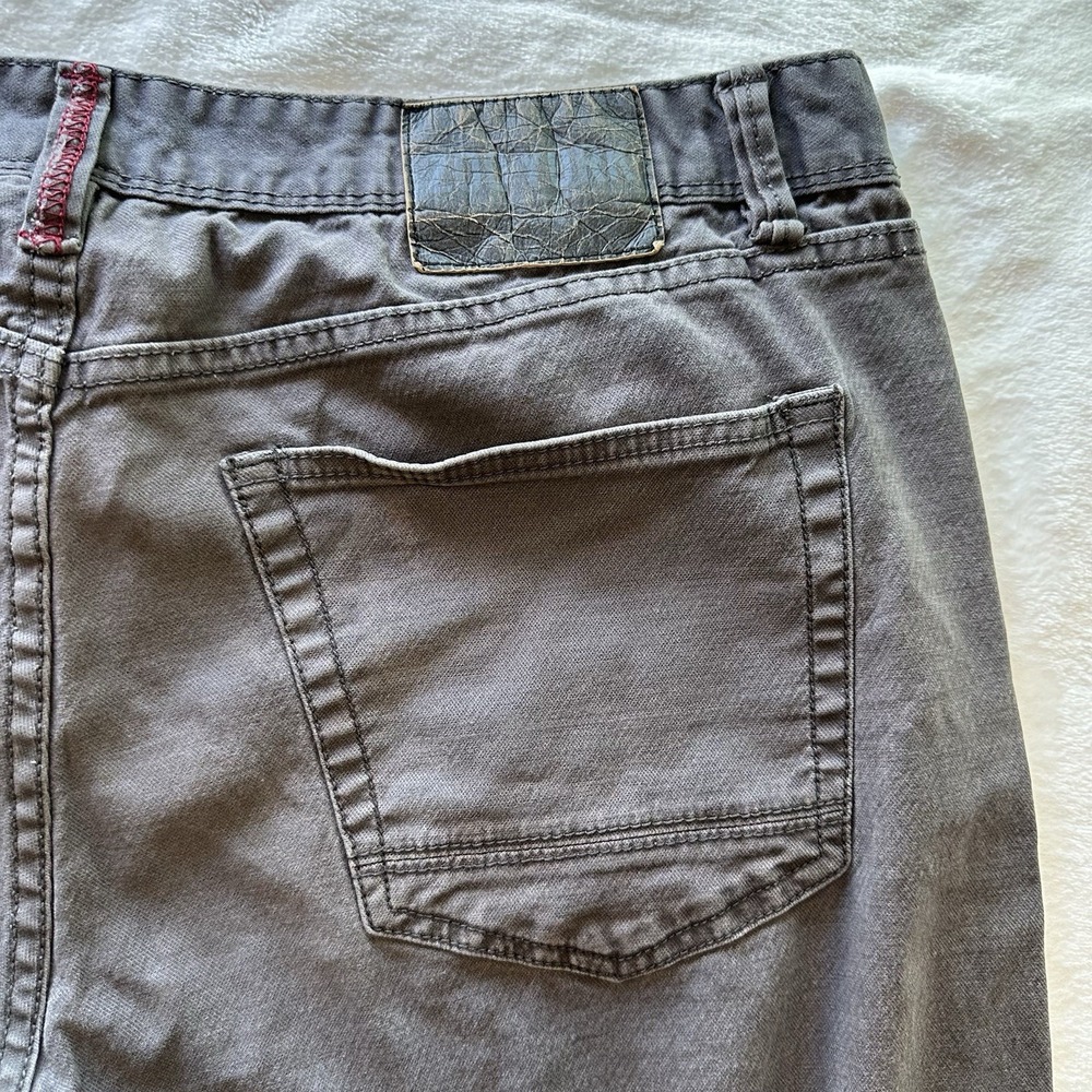 Zoo York Jeans Men's 36x29 Gray Straight Leg Stretch - Picture 7 of 8